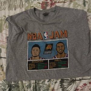 🚨LAST CALL🚨🗣️ NBA Jam Phoenix Suns Alum Devin Booker & Chris Paul T-Shirt